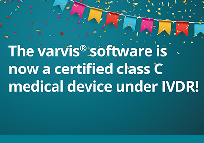 varvis® blog - The varvis® Software: The first genomics end-to-end software certified as IVDR Class C device
